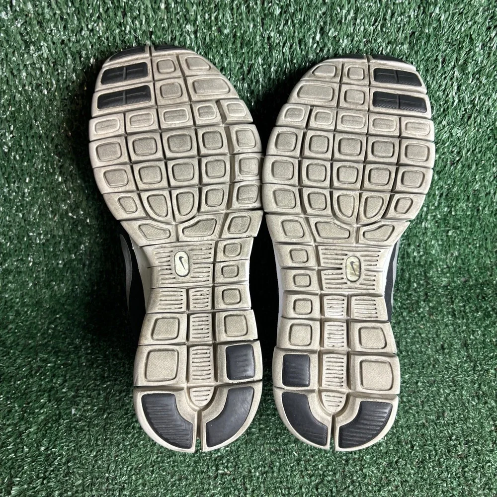 Nike Free 5.0 Running Breathable Mesh Athletic Training Shoe Black Women 6.5(5Y)